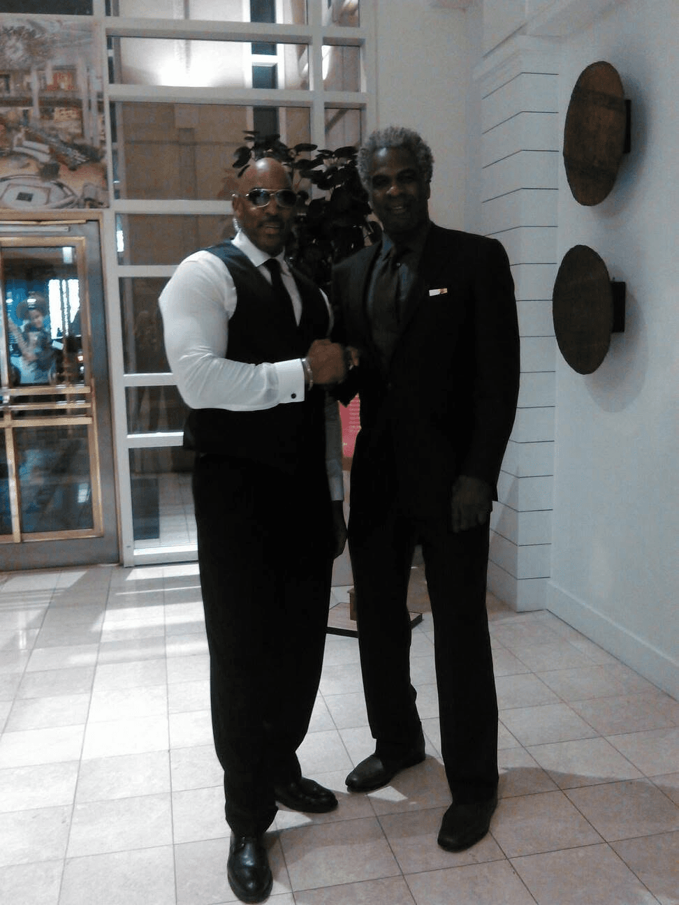 Rod Kittles at a formal event appearance