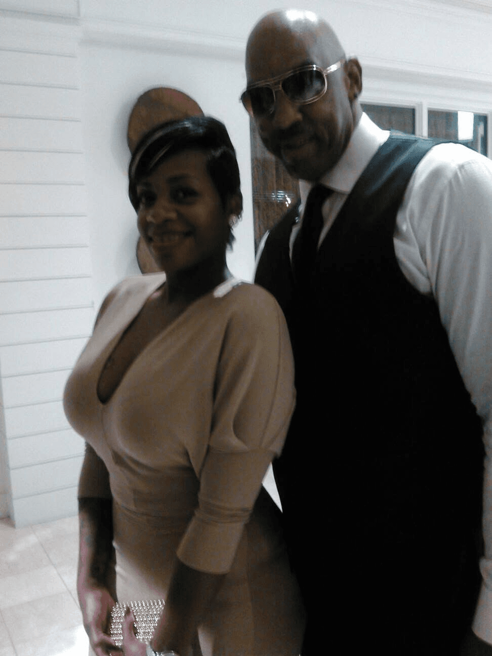 Rod Kittles with his wife at a formal event